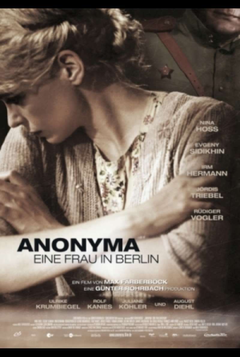Anonyma – Eine Frau in Berlin - Filmplakat