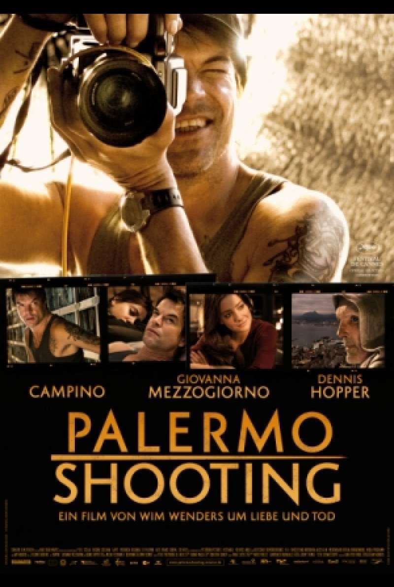 Filmplakat zu Palermo Shooting von Wim Wenders