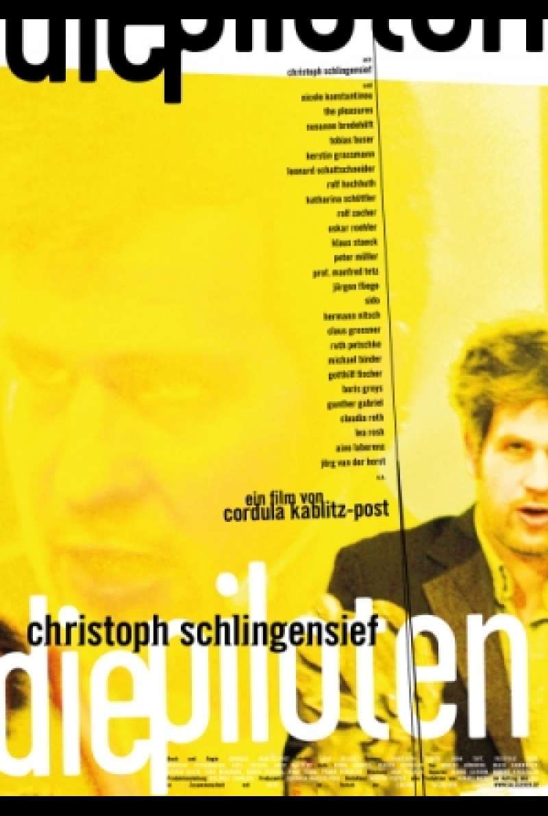 Filmplakat zu Christoph Schlingensief - Die Piloten von Cordula Kablitz-Post
