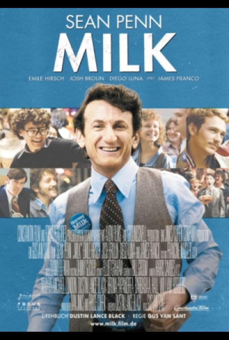 Filmplakat zu Milk von Gus van Sant