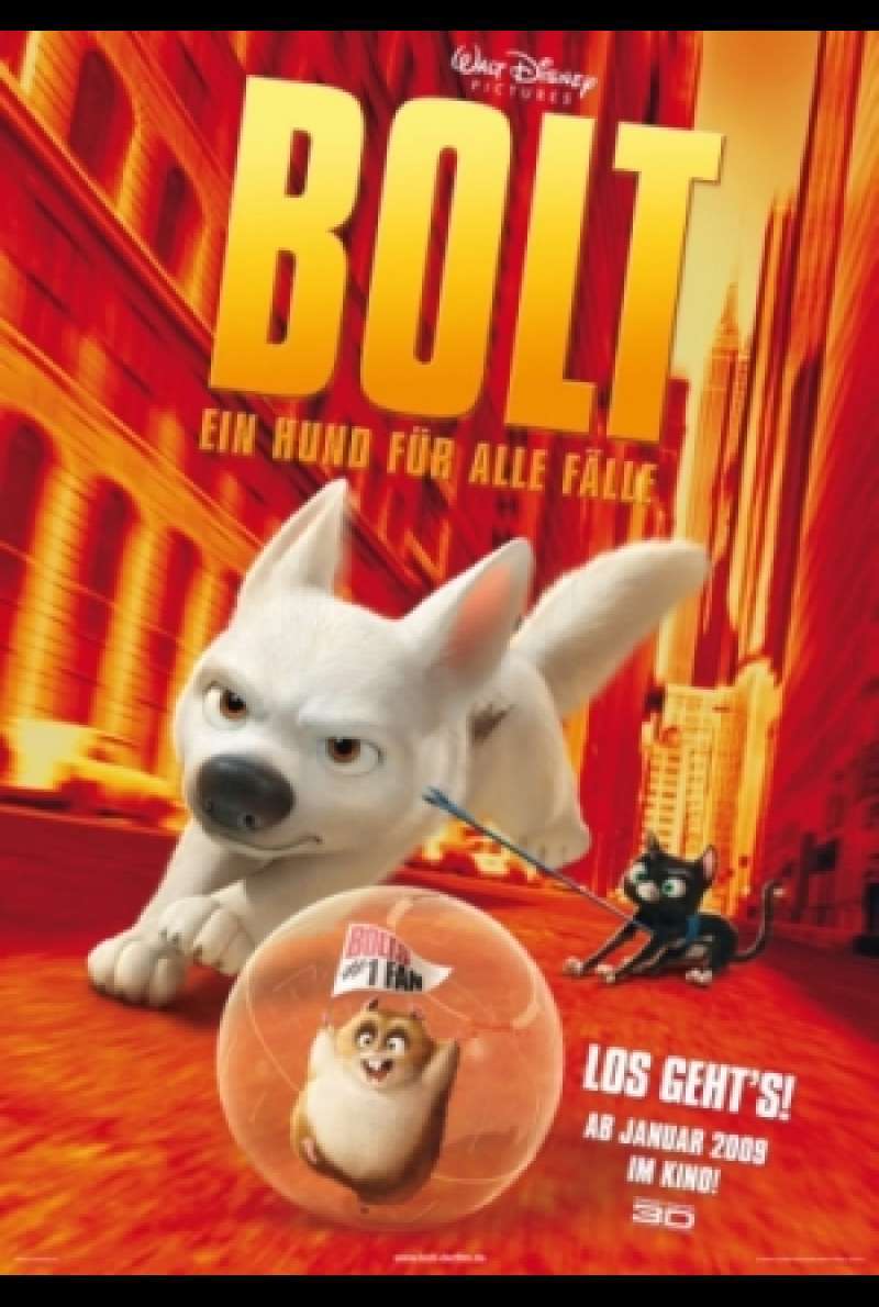 Bolt - Ein Hund für alle Fälle - Filmplakat
