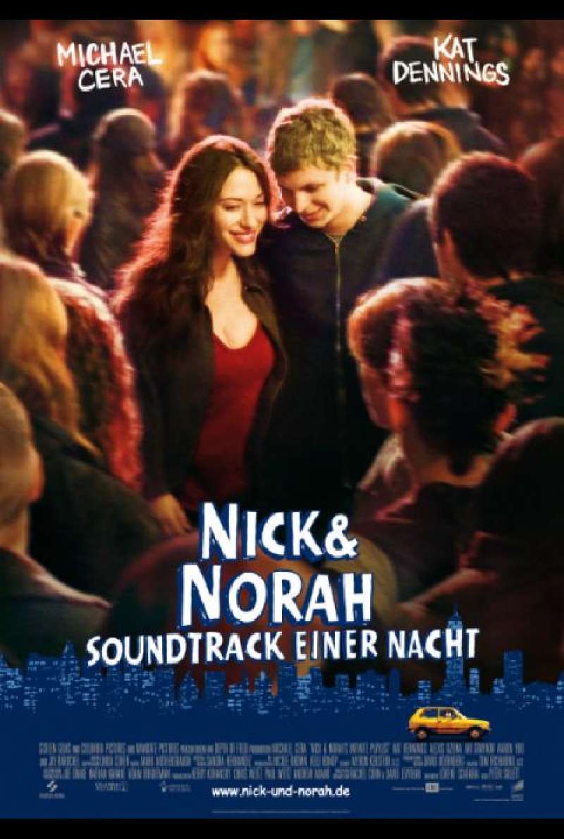 Nick und Norah - Soundtrack einer Nacht von Peter Sollett - Filmplakat