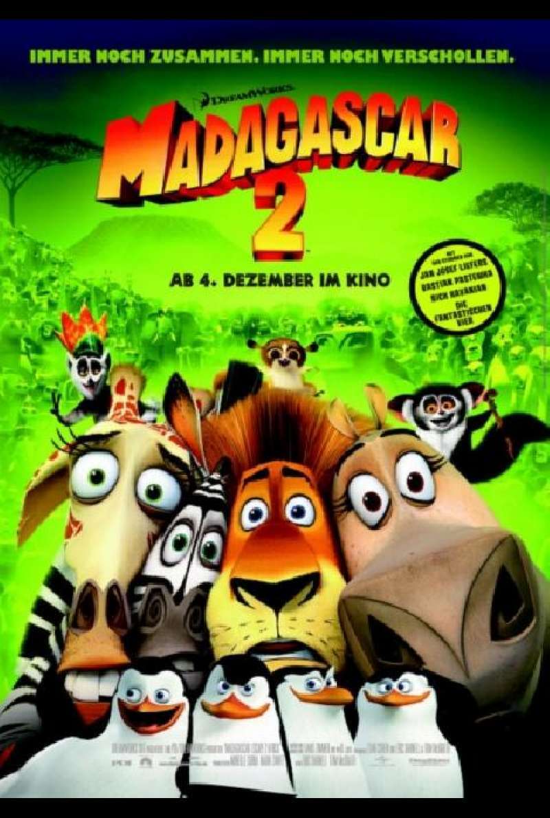 Madagascar 2 - Filmplakat