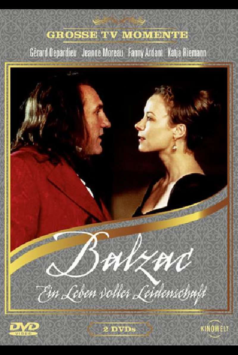 Balzac – Ein Leben voller Leidenschaft - DVD-Cover          
