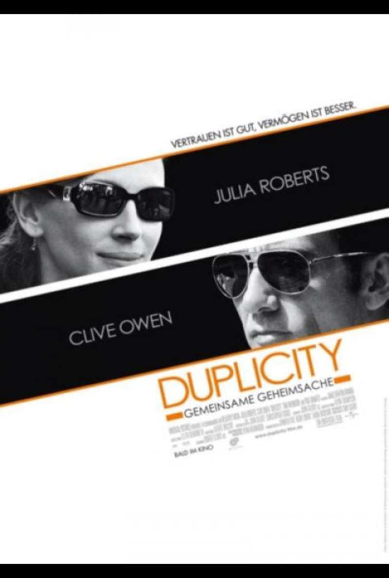 Duplicity - Gemeinsame Geheimsache - Filmplakat