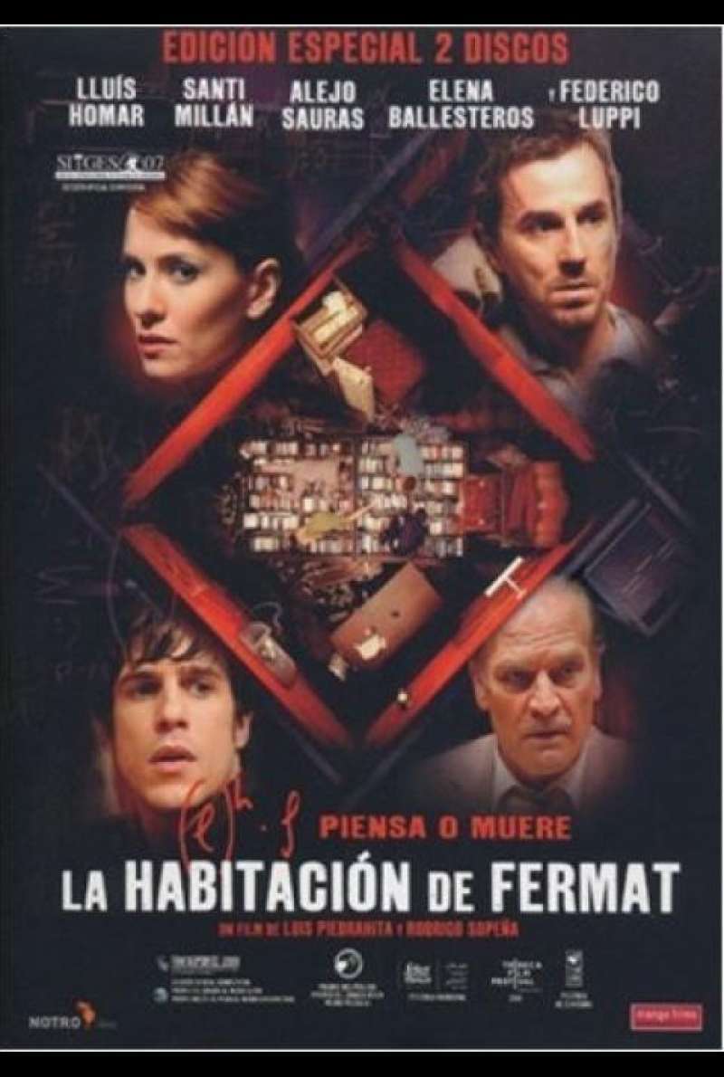 La habitación de Fermat - DVD-Cover