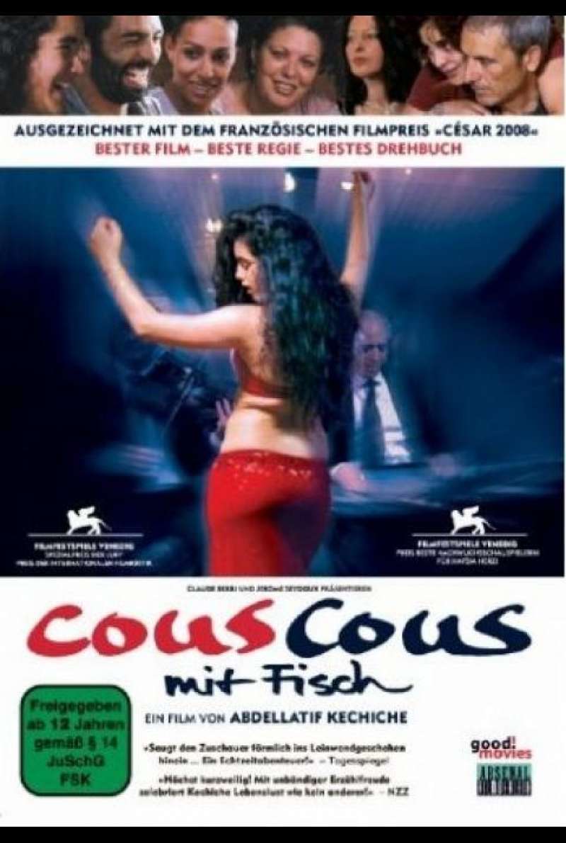 Couscous mit Fisch -DVD-Cover