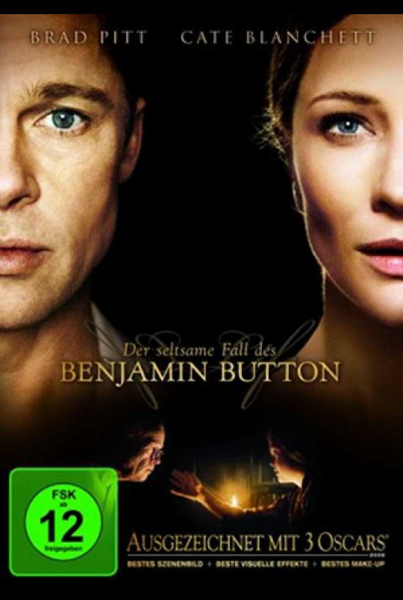 Der seltsame Fall des Benjamin Button - DVD-Cover