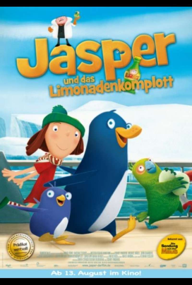 Jasper und das Limonadenkomplott - Filmplakat