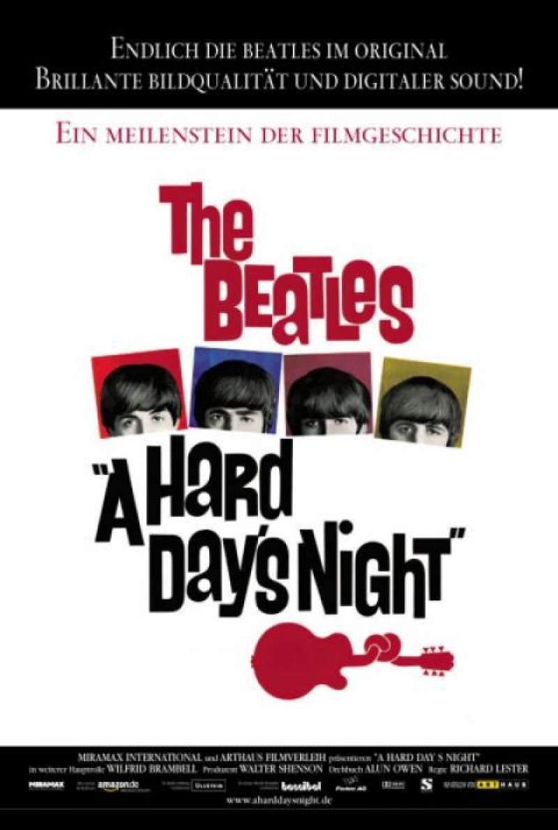 A Hard Day's Night - DVD-Cover