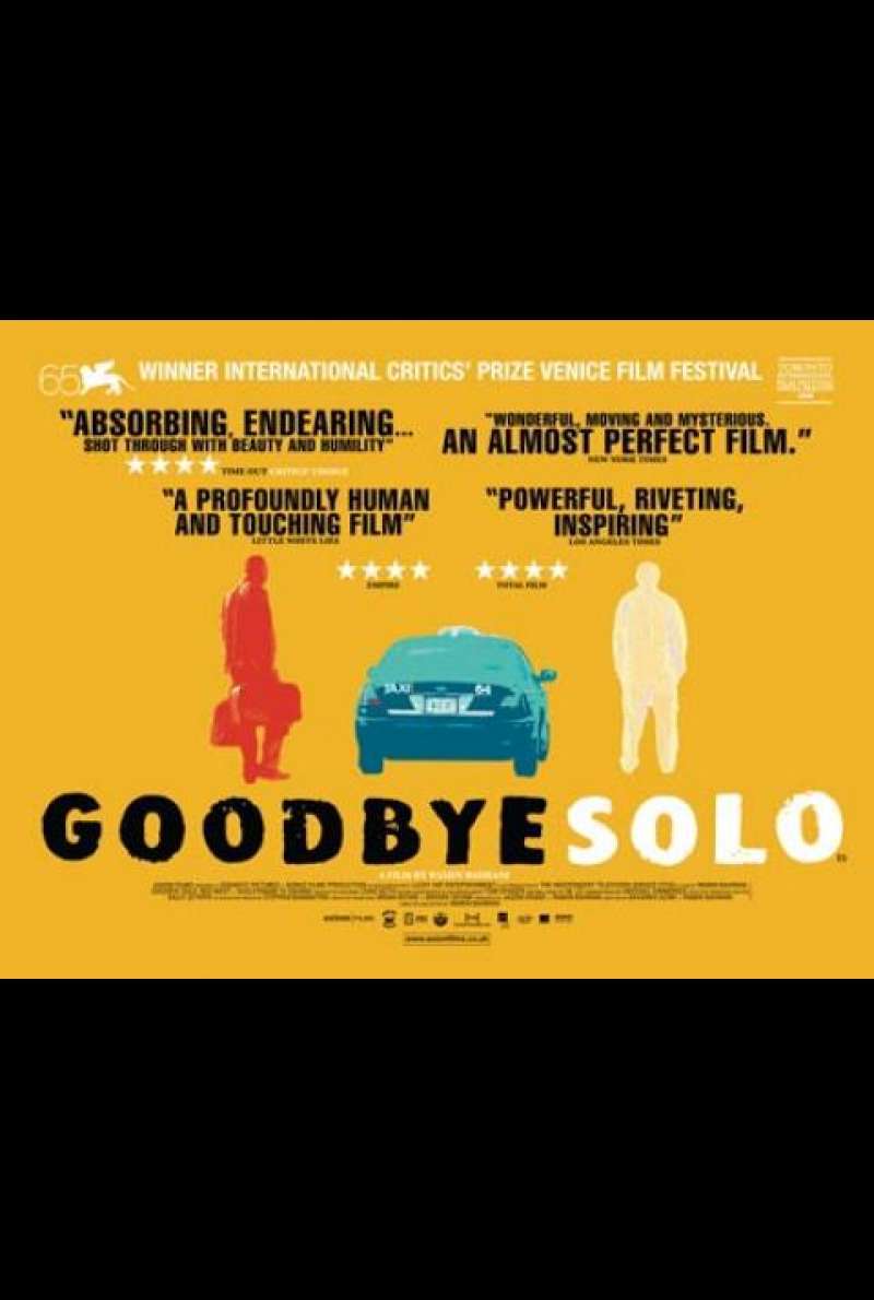 Goodbye Solo - Filmplakat (GB)