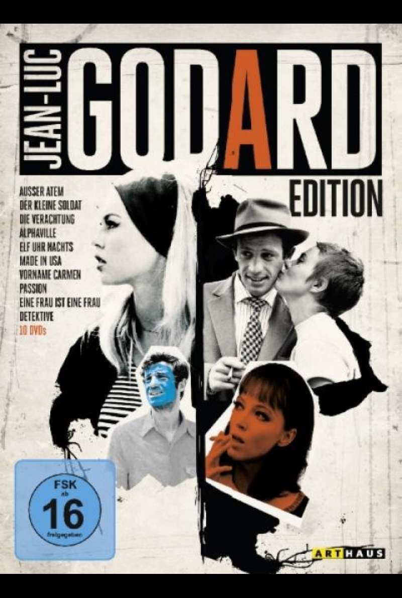 Jean-Luc Godard Edition - DVD-Cover