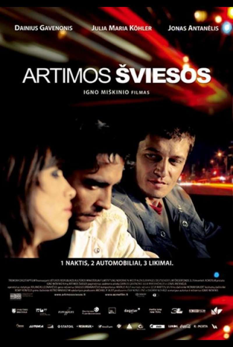 LowLights - Eine Nacht, ein Ritual / Artimos sviesos - Litauisches Filmplakat