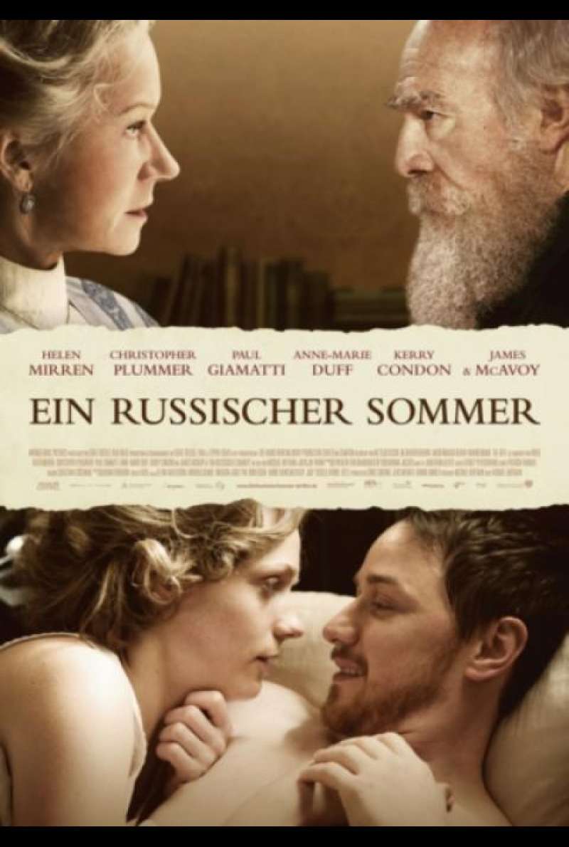 Ein russischer Sommer - Filmplakat