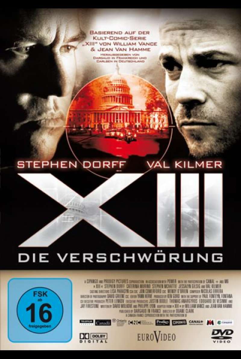 XIII - Die Veschwörung  - DVD-Cover