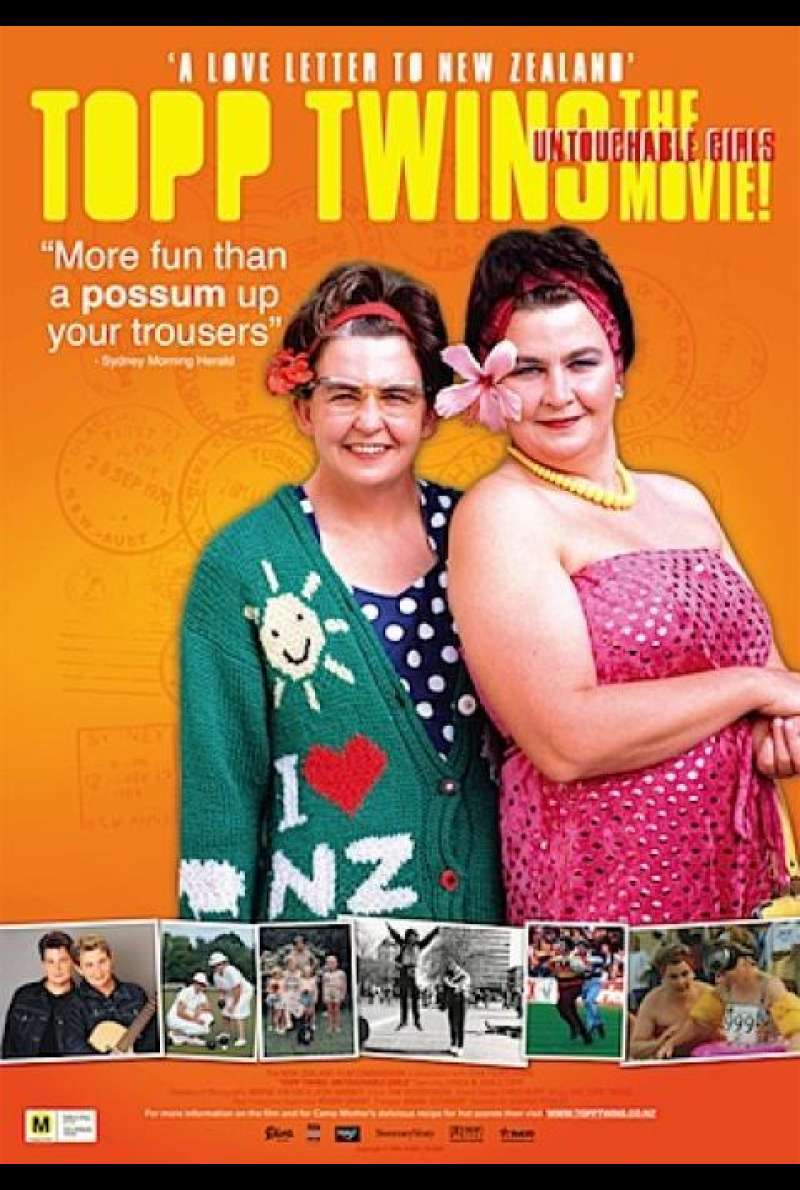 The Topp Twins: Untoucable Girls - Neuseeländisches Filmplakat