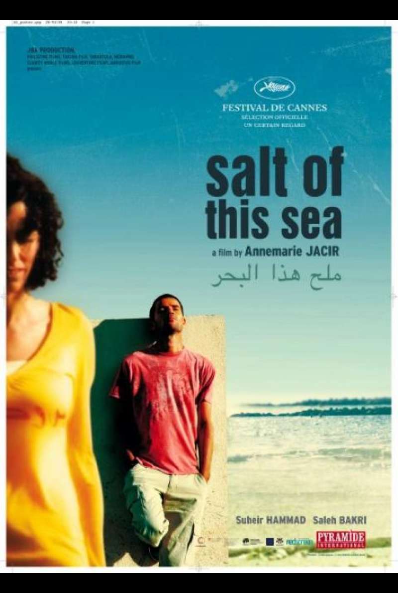 Le sel de la mer - Filmplakat