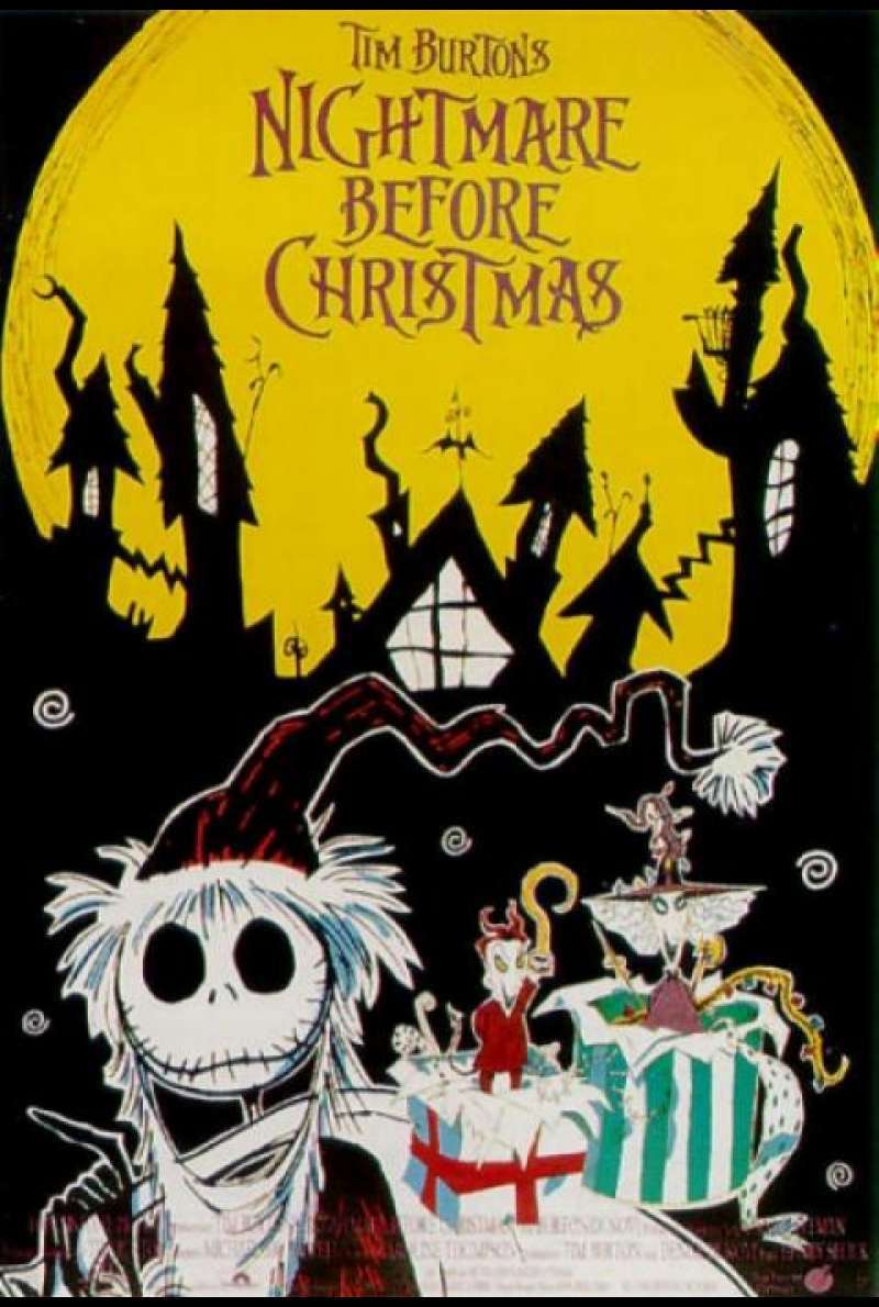 Nightmare Before Christmas - Filmplakat
