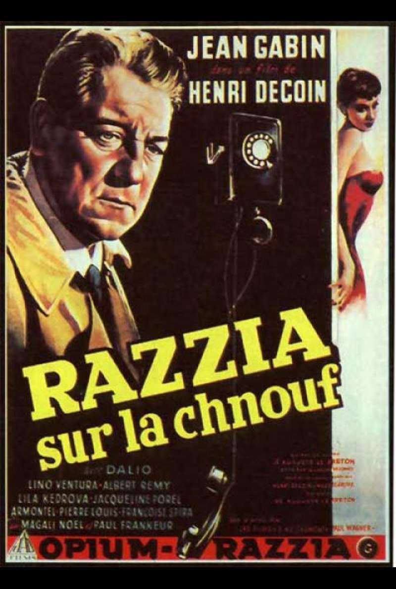 Razzia in Paris / Razzia sur la Chnouf - Filmplakat