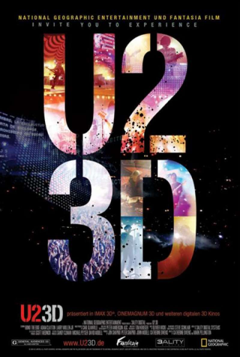 U2 3D - Filmplakat