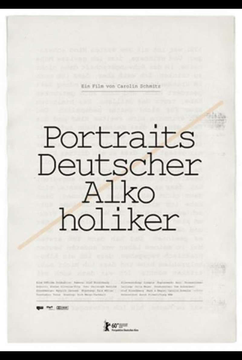 Portraits deutscher Alkoholiker - Filmplakat