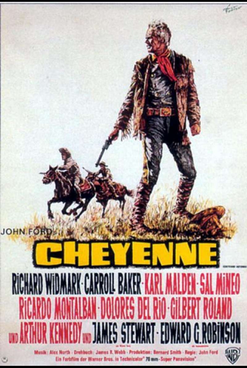 Cheyenne von John Ford - Filmplakat