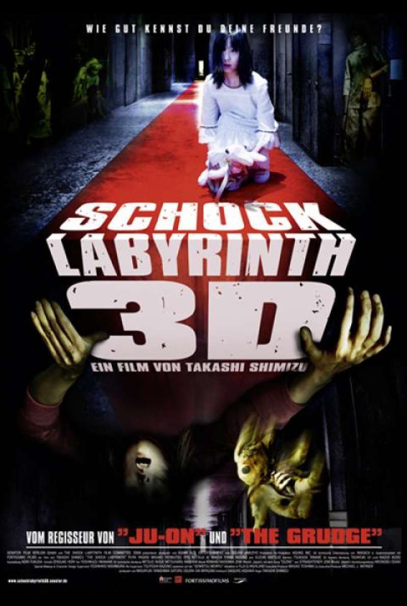 Schock Labyrinth 3D - Filmplakat