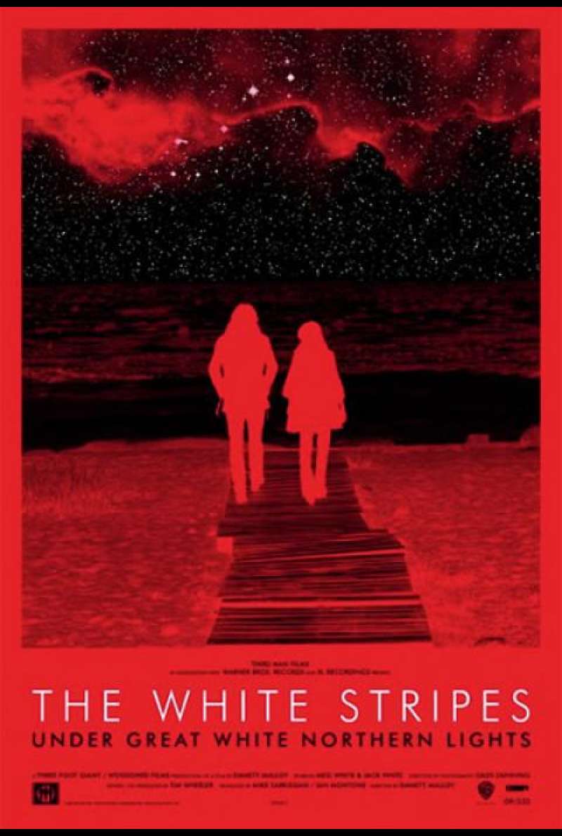 The White Stripes Under Great White Northern Lights - Filmplakat (US)