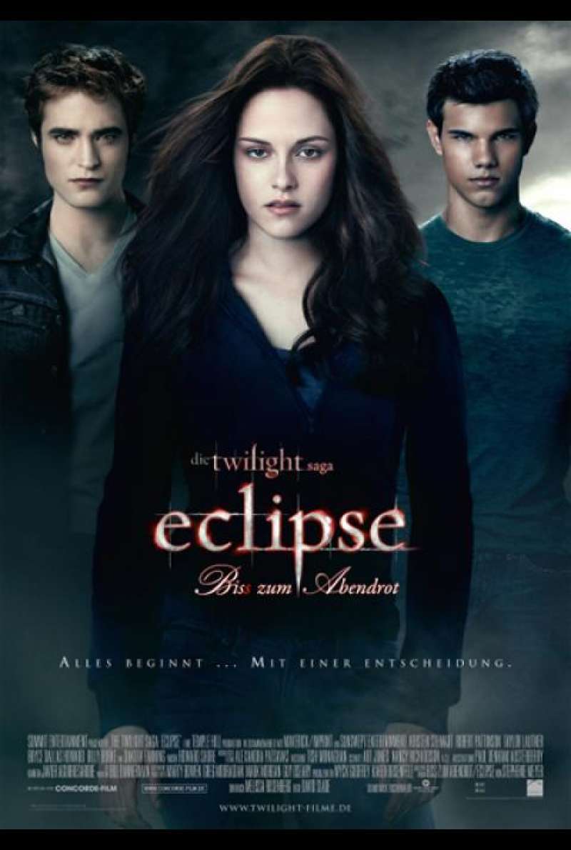 Eclipse - Biss zum Abendrot - Filmplakat