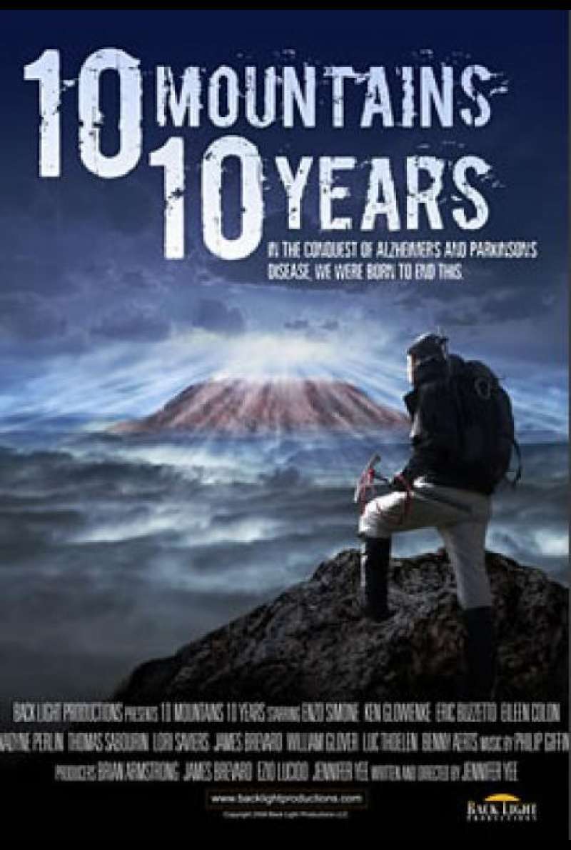 10 Mountains 10 Years - Filmplakat (US)