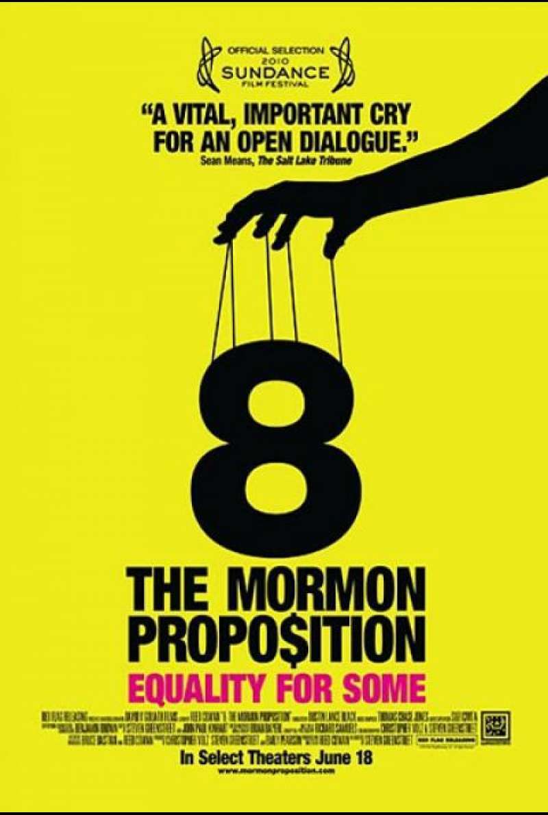 8: The Mormon Proposition - Filmplakat (US)