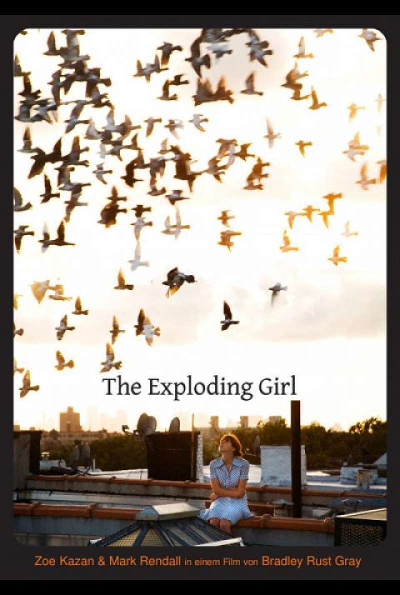 The Exploding Girl von Bradley Rust Gray - Filmplakat