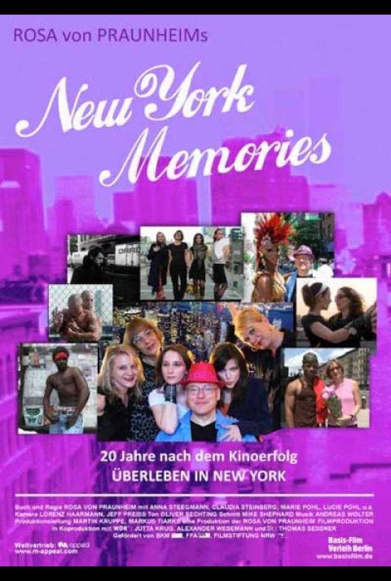 New York Memories von Rosa von Praunheim - Filmplakat