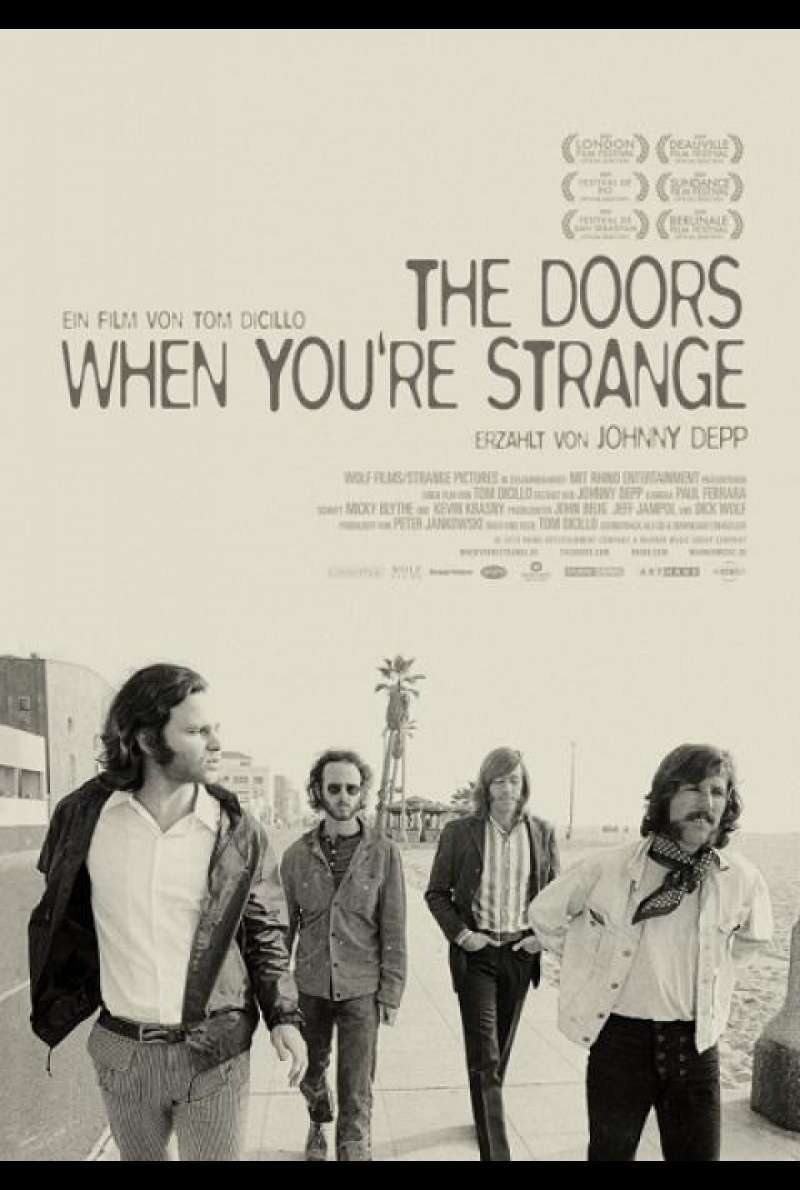 The Doors - When You're Strange von Tom DiCillo - Filmplakat