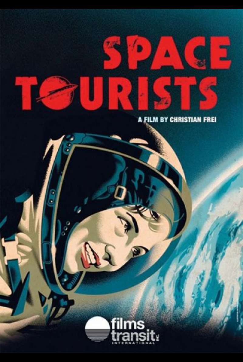 Space Tourists von Christian Frei - Schweizer Filmplakat