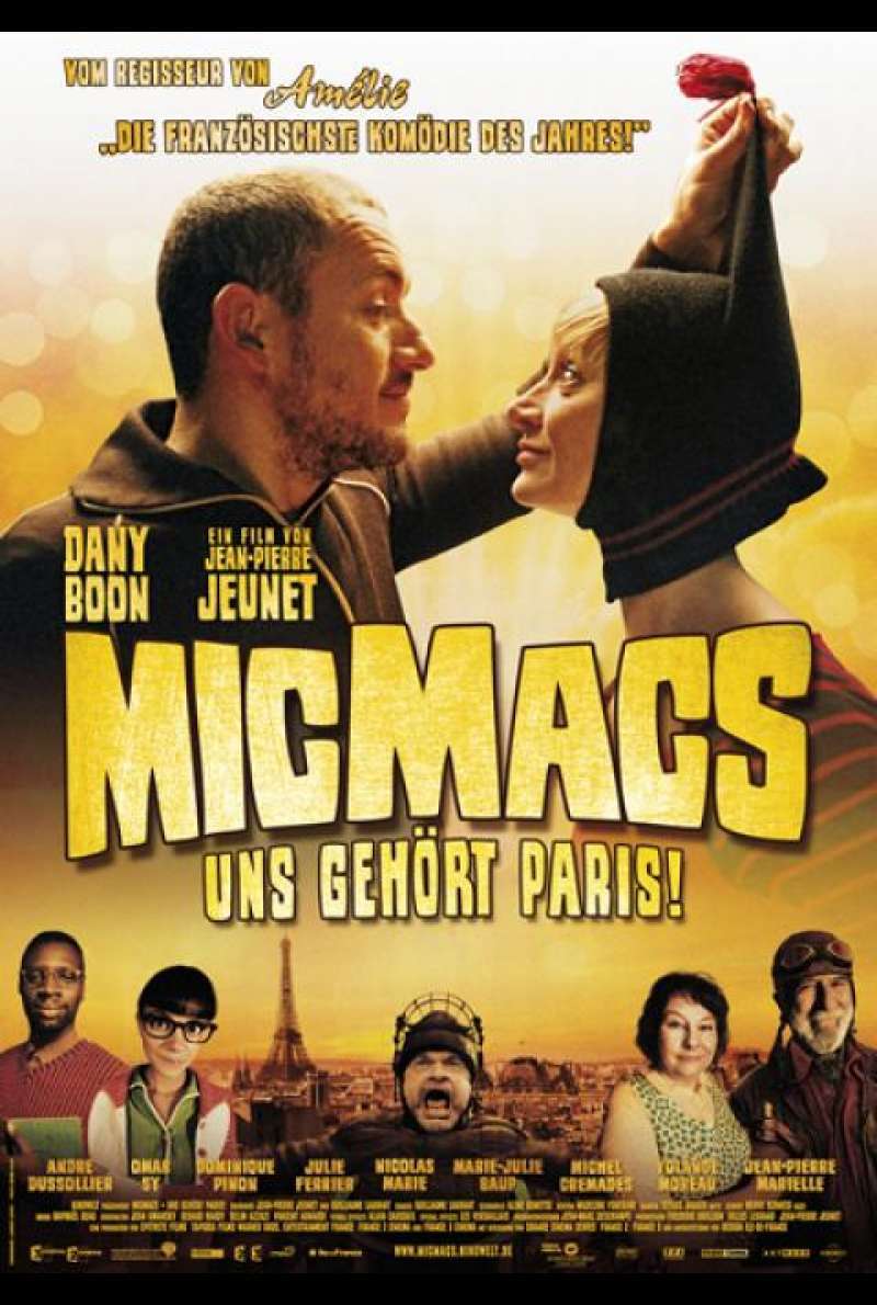 Micmacs - Uns gehört Paris! - Filmplakat