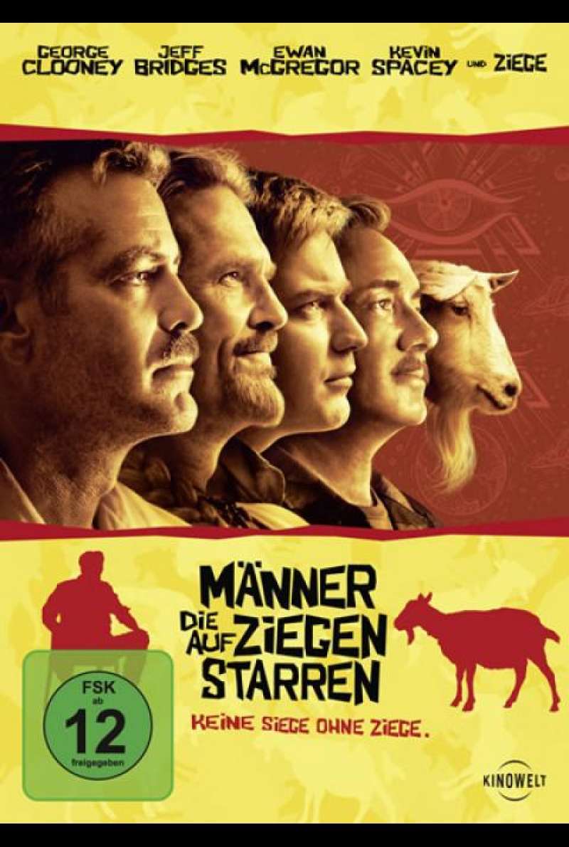 Männer, die auf Ziegen starren - DVD-Cover