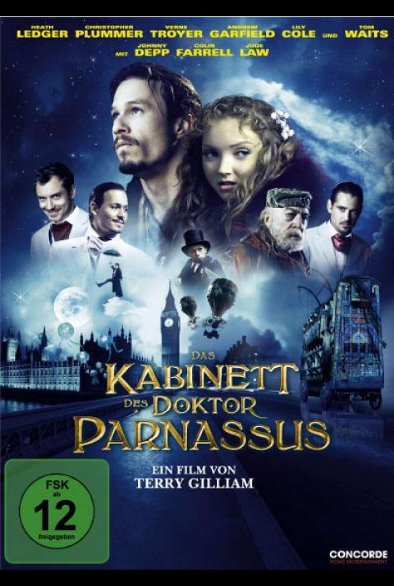 Das Kabinett des Dr. Parnassus - DVD-Cover