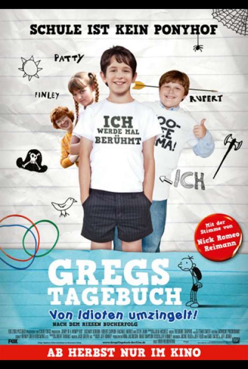 Gregs Tagebuch - Von Idioten umzingelt! - Filmplakat