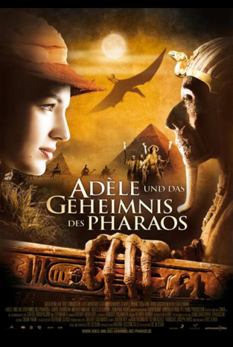 Adèle und das Geheimnis des Pharaos - Filmplakat