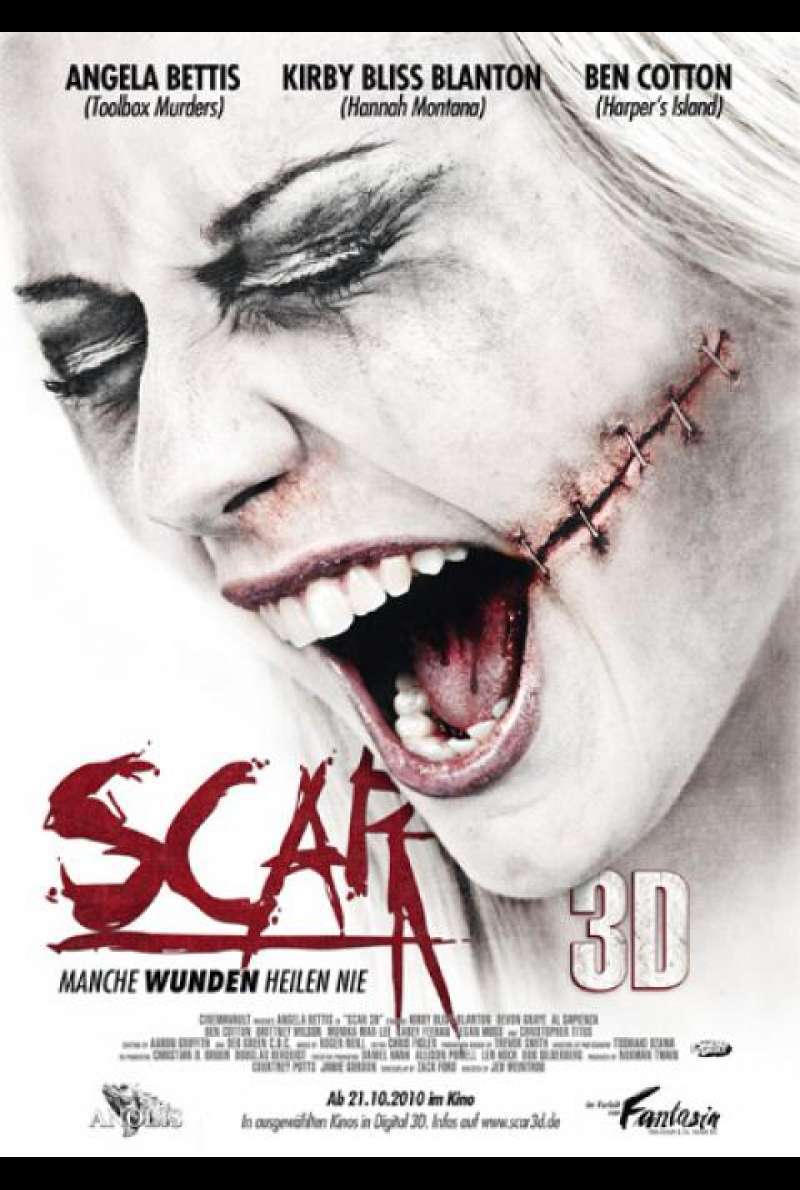 Scar 3D - Filmplakat