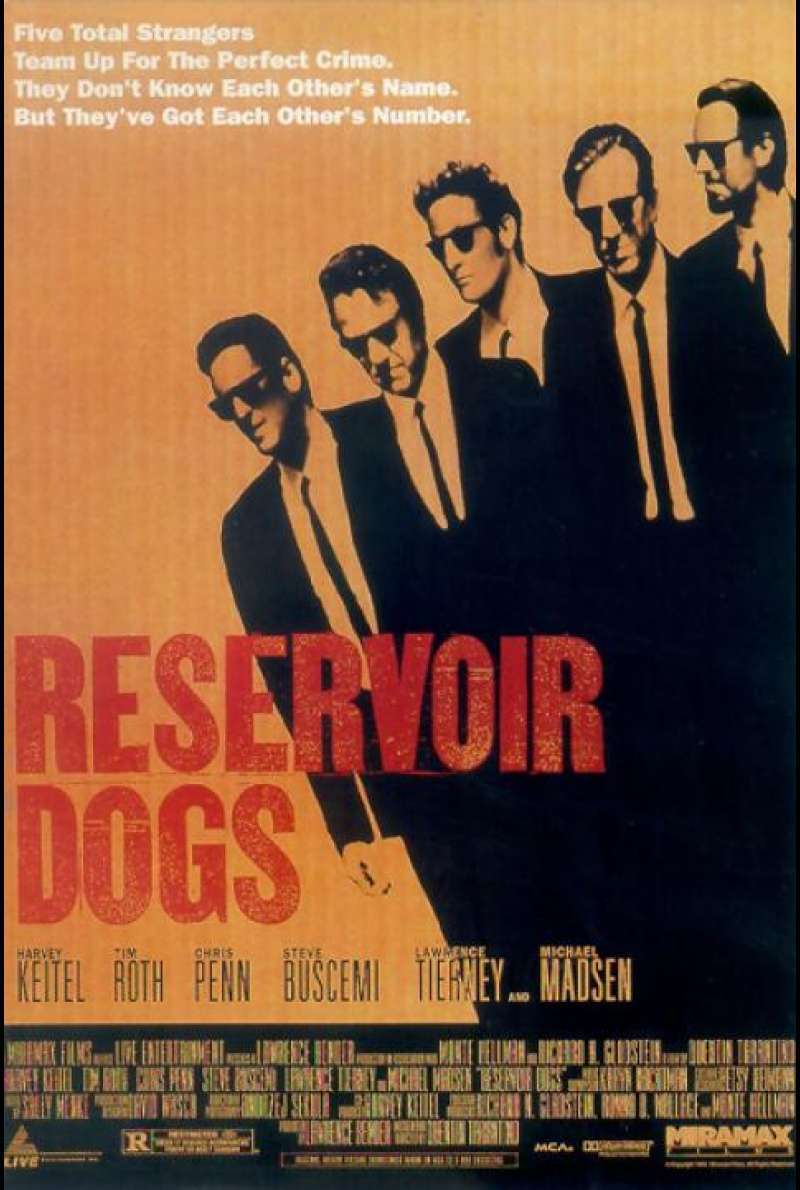 Reservoir Dogs - Filmplakat