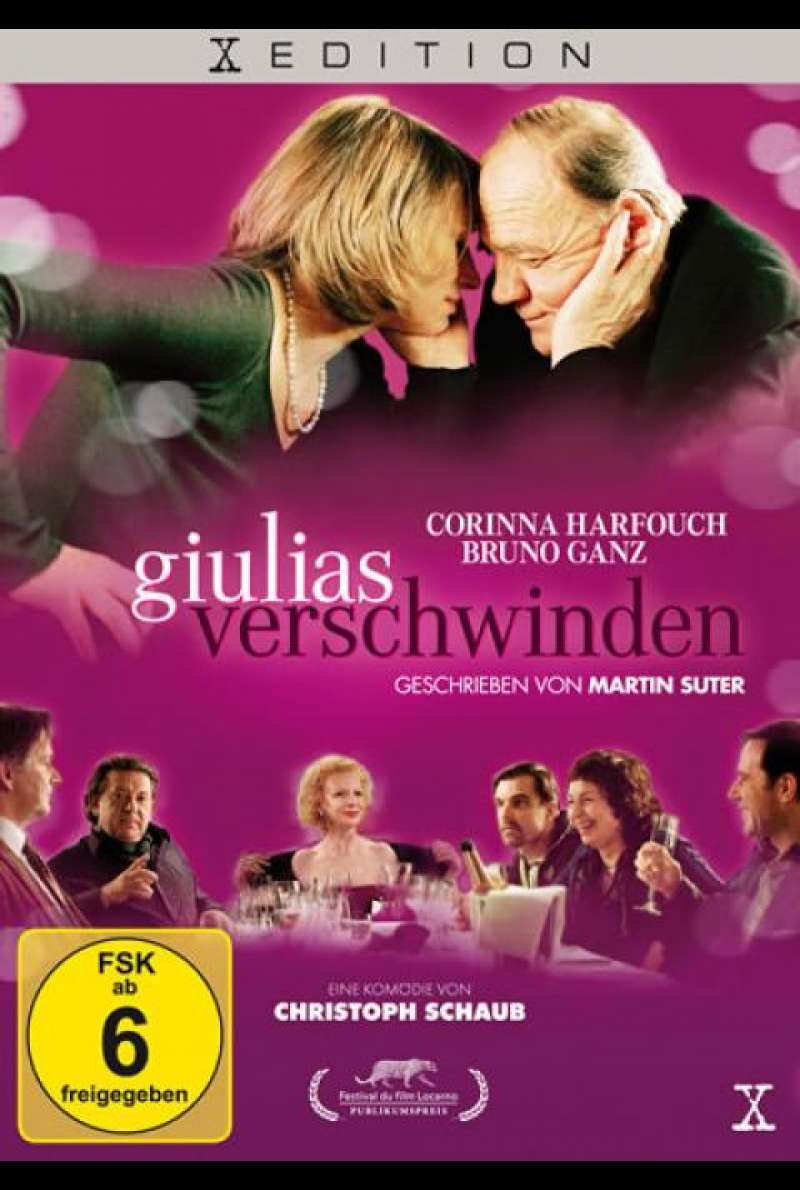 Giulias Verschwinden - DVD-Cover