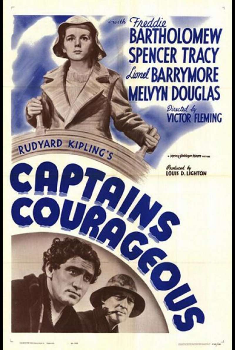 Manuel / Captains Courageous von Victor Fleming - Filmplakat