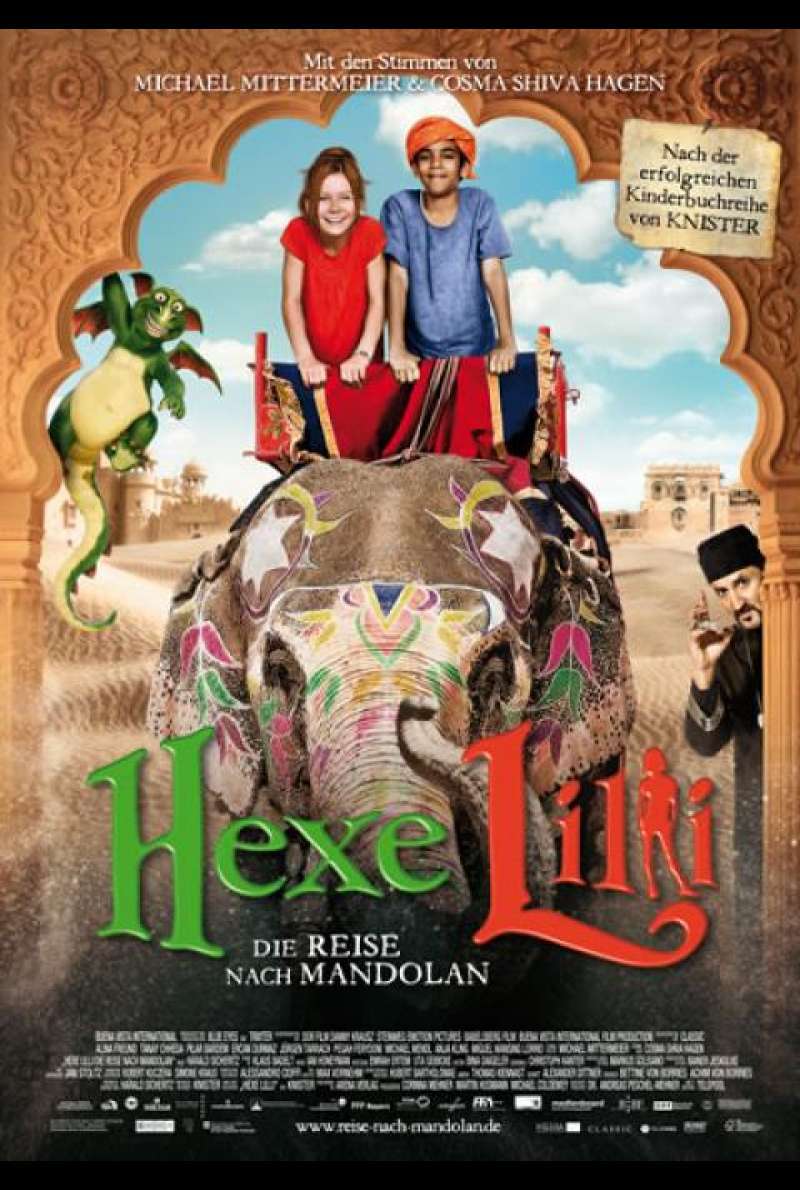 Hexe Lilli - Die Reise nach Mandolan - Filmplakat