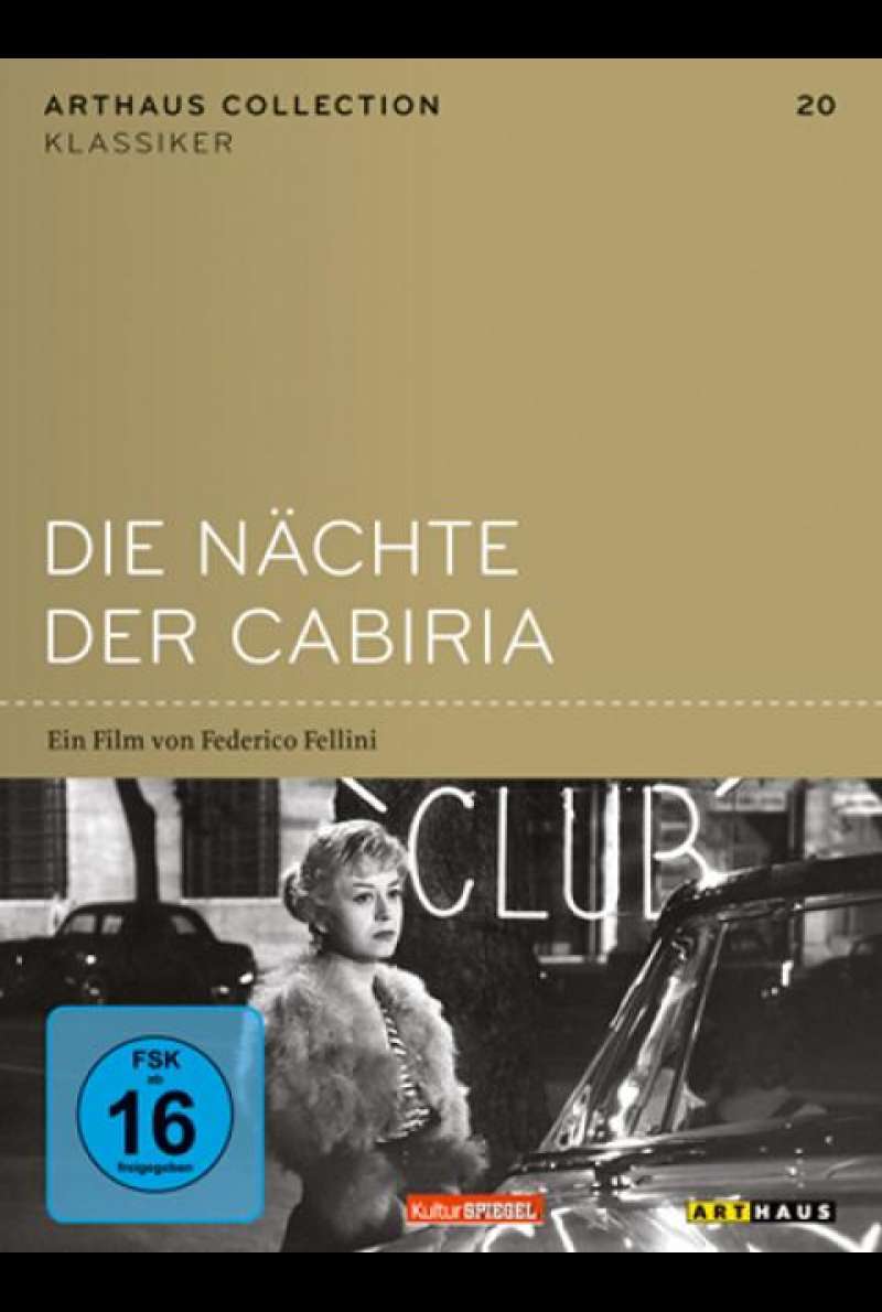 Die Nächte der Cabiria - DVD-Cover