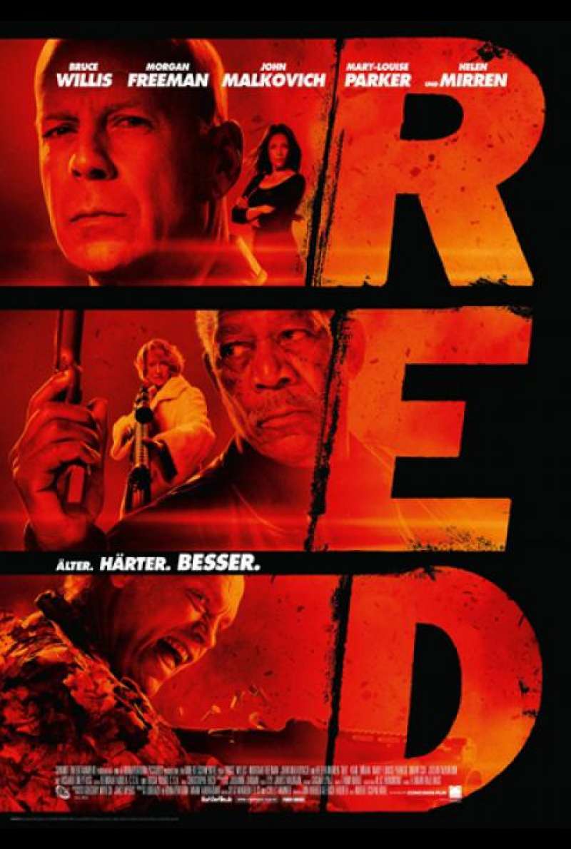R.E.D. - Älter, Härter, Besser - Filmplakat