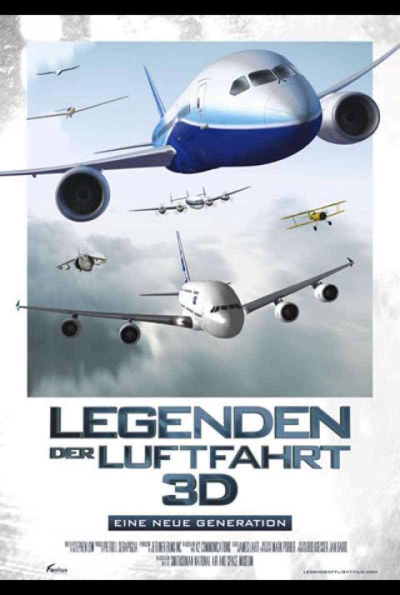 Legenden der Luftfahrt 3D - Filmplakat