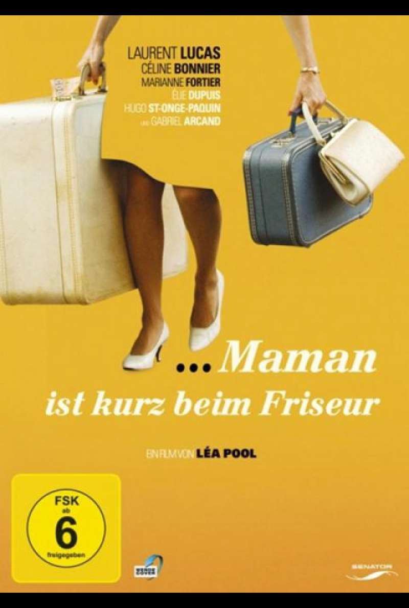 Maman ist kurz beim Friseur von Léa Pool - DVD-Cover