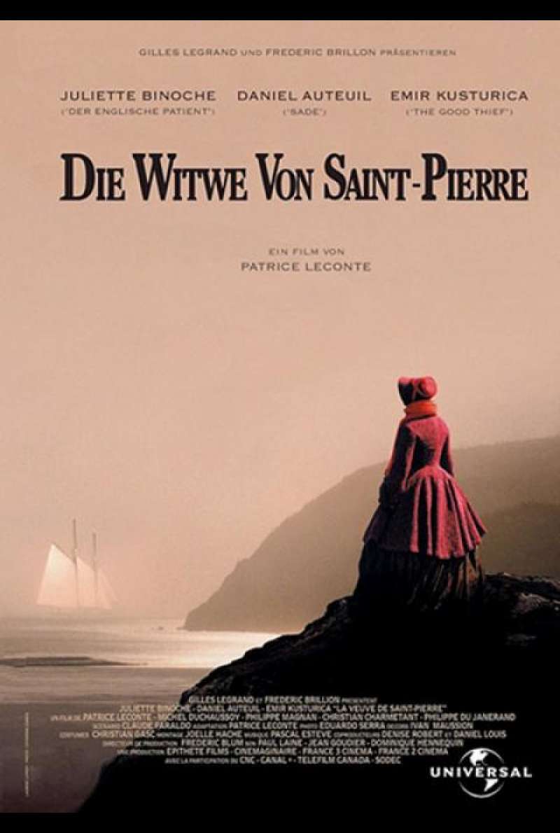 Die Witwe von Saint-Pierre - Filmplakat